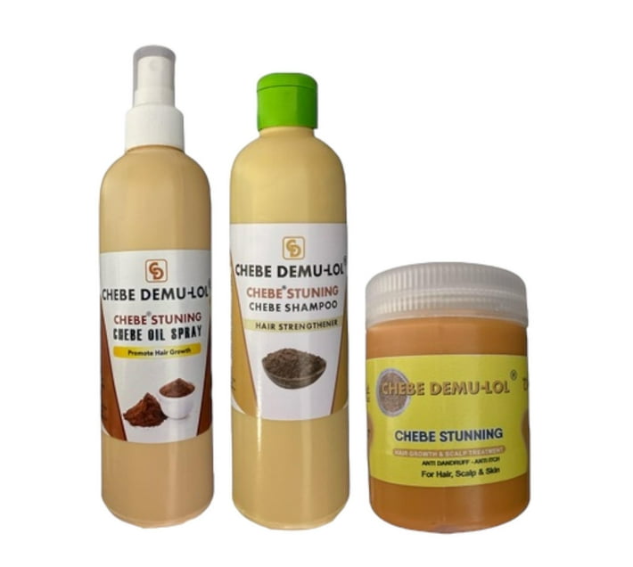 Someone’s in a Makro Chebe Growth & Scalp Treatment Chebe Oil Spray