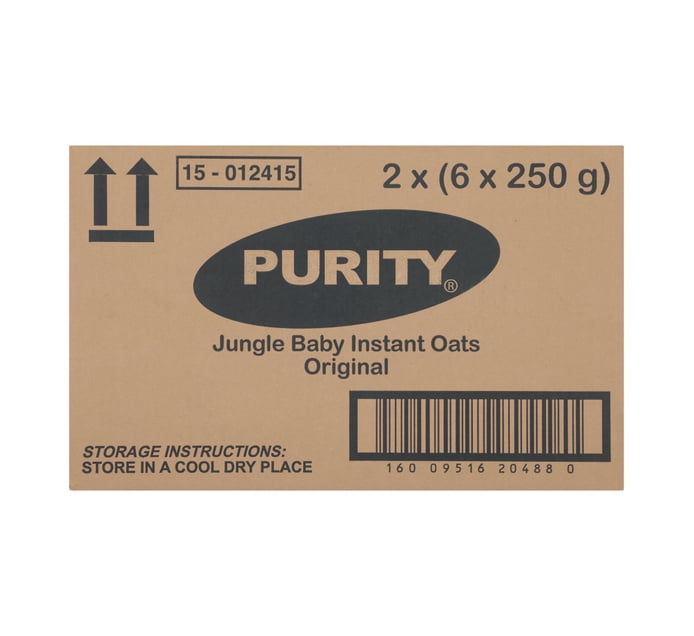 Purity Instant Buy Purity Baby Instant Oats Original (12 x 250g) in Bulk | Makro Business