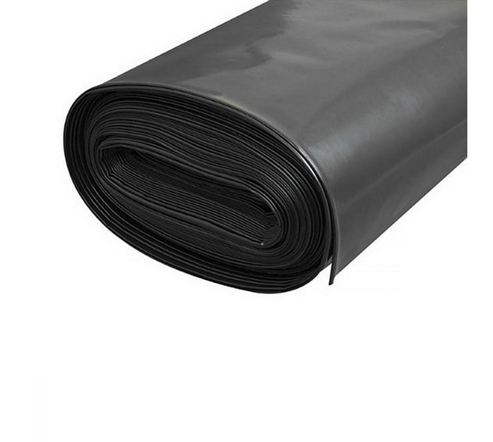 Drop Sheet Black Sheeting DPC (Damp Proof Course) 2m x 5m x 70mic | Makro