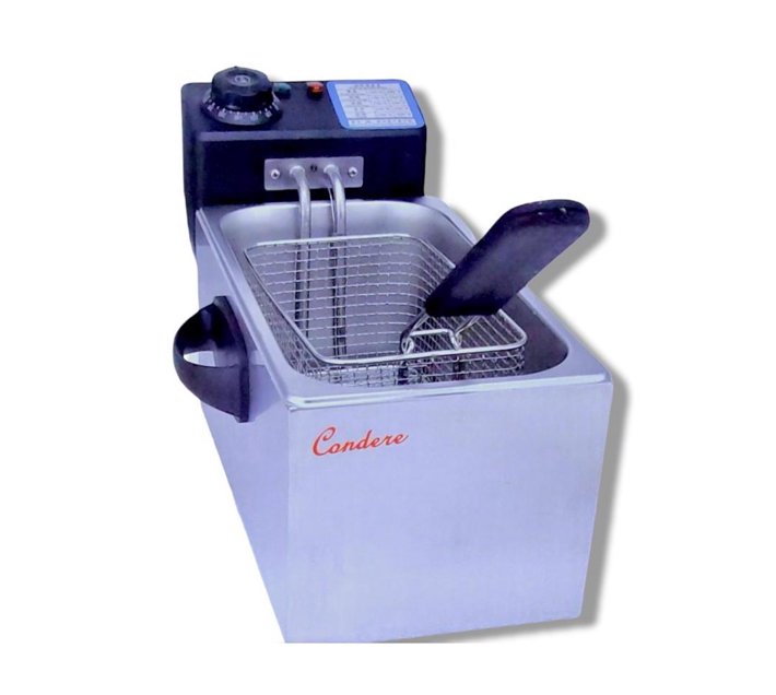 Someone’s in a Makro PSM 3L Electric Deep Fryer Silver 6001 Mood