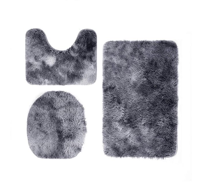 Someone’s in a Makro Sastro 3 Piece Toilet Seat & Bathroom Mats Set