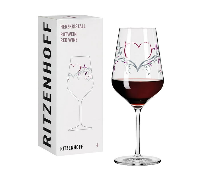 Ritzenhoff Herzkristall Red Wine Glass Makro