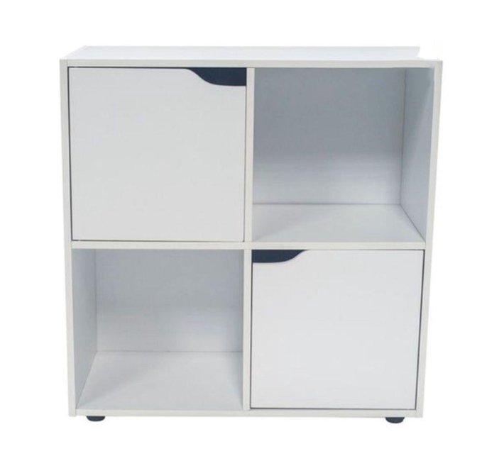 Hartley 4 Cube Storage Unit White Makro