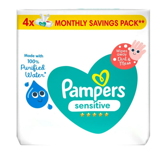 Someone’s in a Makro Pampers Sensitive Refill Wipes (1 x 224's) Mood