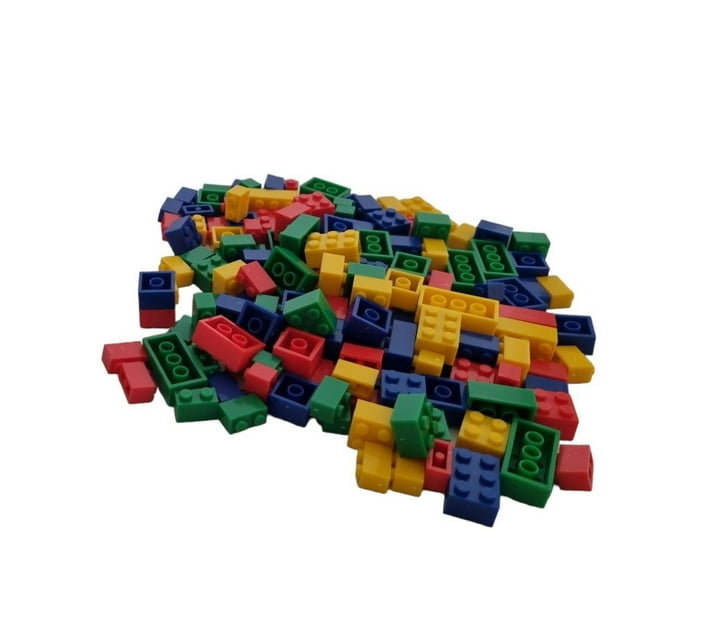 Someone’s in a Makro Building Blocks for Kids - Classic Rainbow 1kg Mood