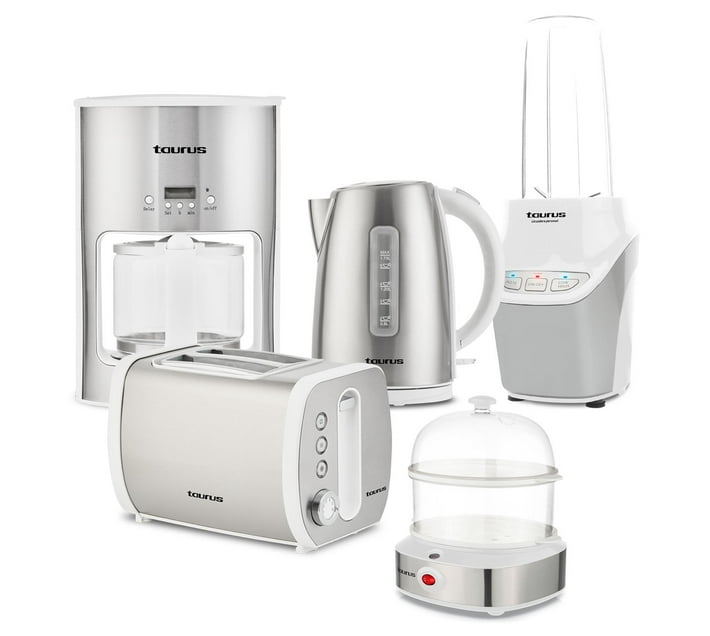 Someone’s in a Makro Taurus 5 Piece Pack Kettle + Toaster + Coffee