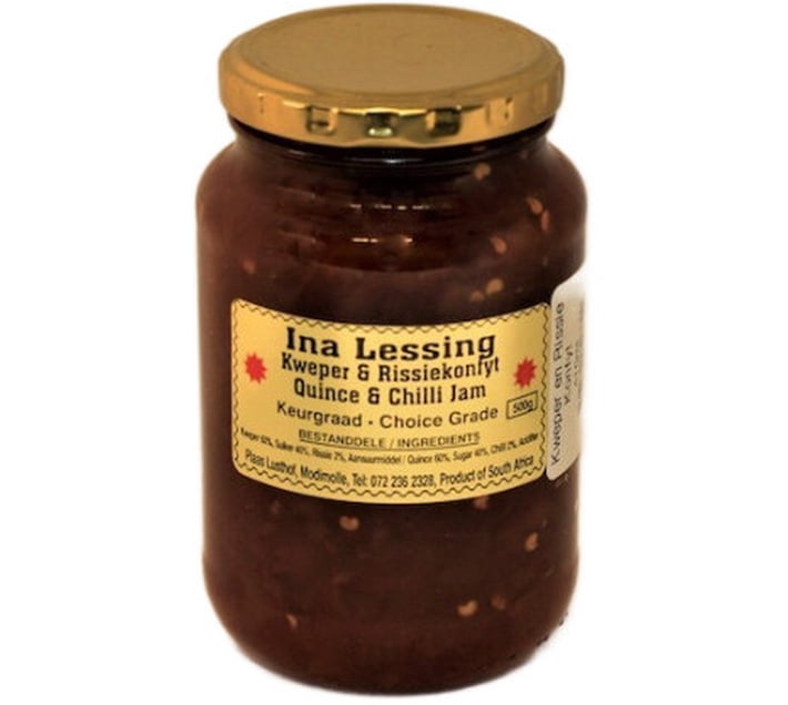 Lessing Five Ina Lessing Quince and Chilli Jam 410ml 410 ml () | Makro