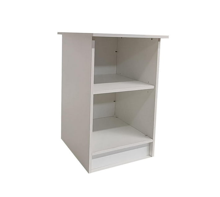 London 2 Shelf Cabinet 45cm - White | Makro