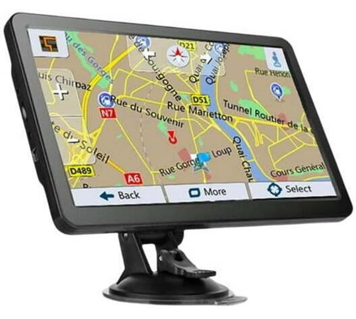 Car GPS Navigator GPS Device (Black) | Makro