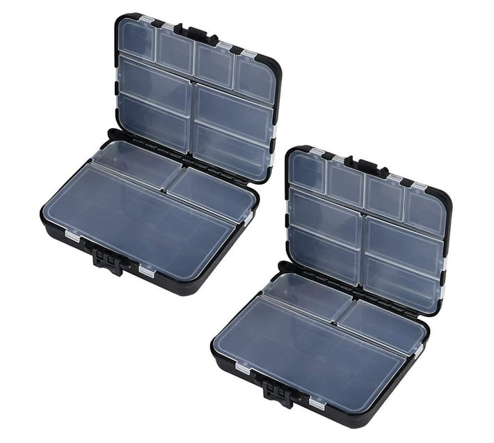 Someone's in a Makro Camping Fishing Durable Lightweight Tackle Storage Box  Set of 2 (12cm) Mood