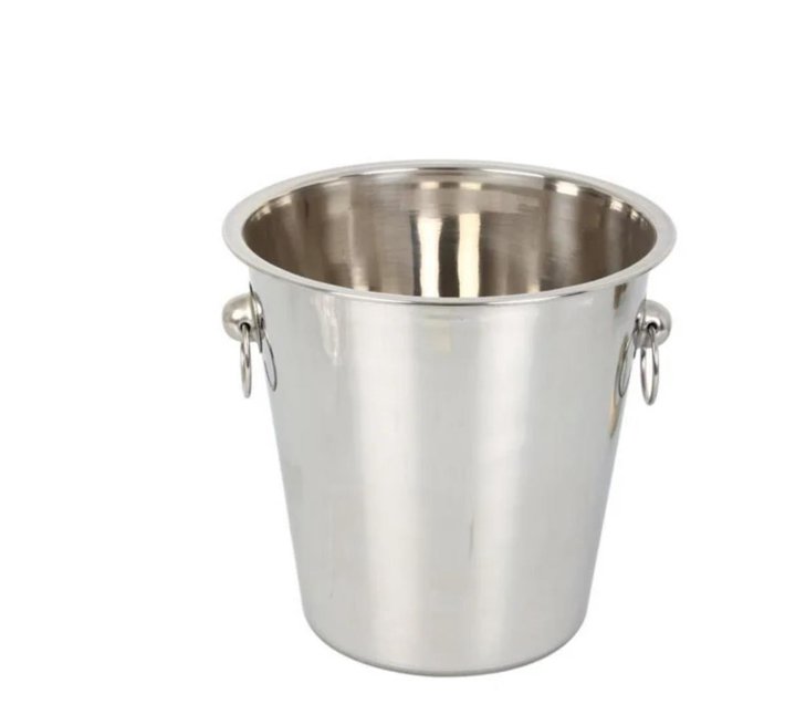 Someone’s in a Makro Ice Bucket Cooler Stainless Steel 4.5 Liter 21cm x