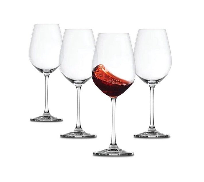 Red Wine Glasses 530ml Set of 4 Vinissimo Design Makro
