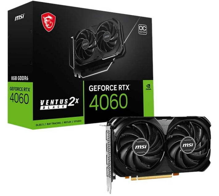 MSI NVIDIA RTX 4060 Gaming X 8G DDR5 Graphics Card Makro