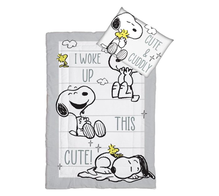 Snoopy Baby Camp Cot Comforter Makro