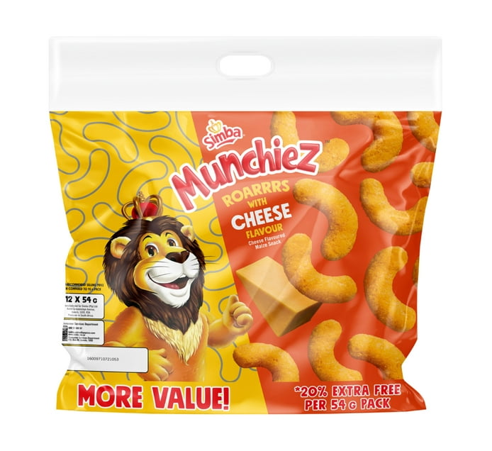 Someone’s in a Makro Simba Chip Cheese (12 x 54g) Mood