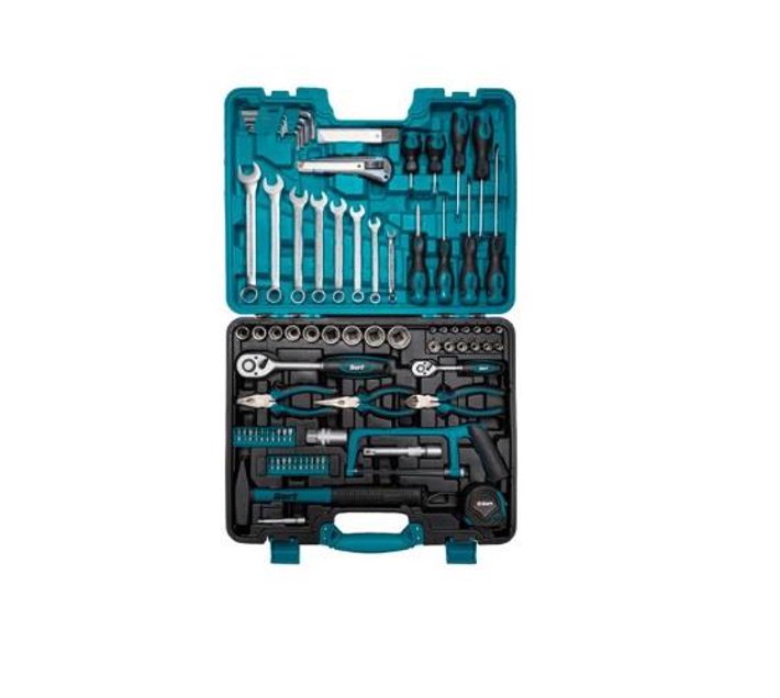 Someone’s in a Makro Bort Mechanics DIY Hand Tool Set with Sockets & Spanners 90 Pieces Mood