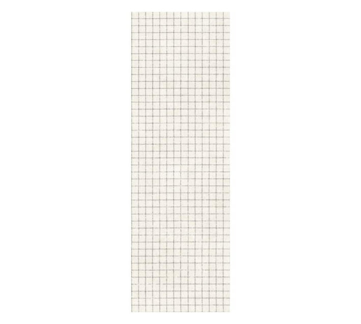 Someone’s in a Makro Rugs Original Mag Opus Cream Rug Faint Black Check ...