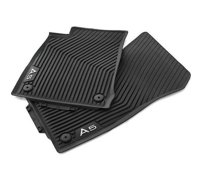 Someone’s in a Makro Genuine Audi Rubber Floor Mats x 2 Front Original