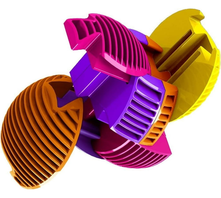 Umlozi Slida 3D Puzzle Ball Purple 3D Puzzles (1 Pieces) Makro