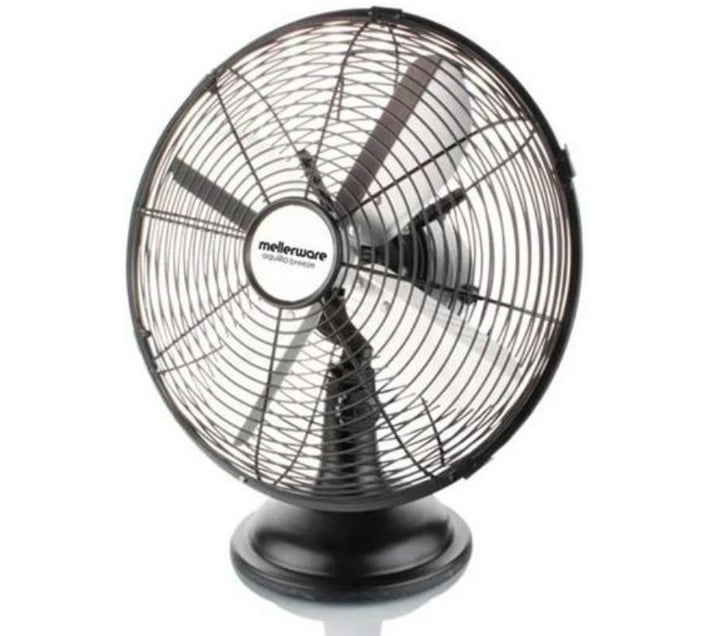 Mellerware Home and Office A+ 300 mm 4 Blade Bladeless Fan (Desktop