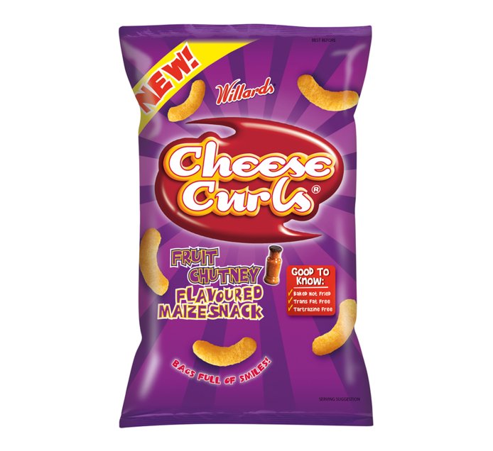 Someone’s in a Makro Willards Curls Cheese Fruit Chutney (1 x 150g) Mood