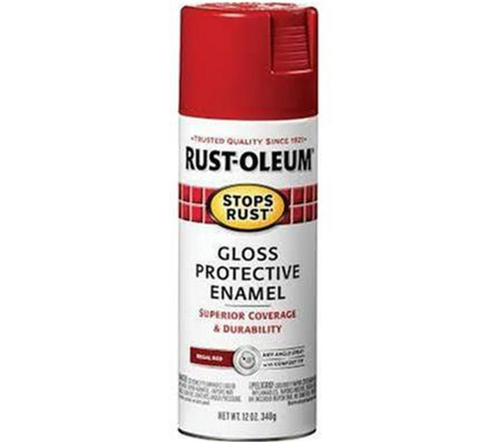 Someone’s in a Makro RustOleum® Protective Enamel Spray Paint Regal