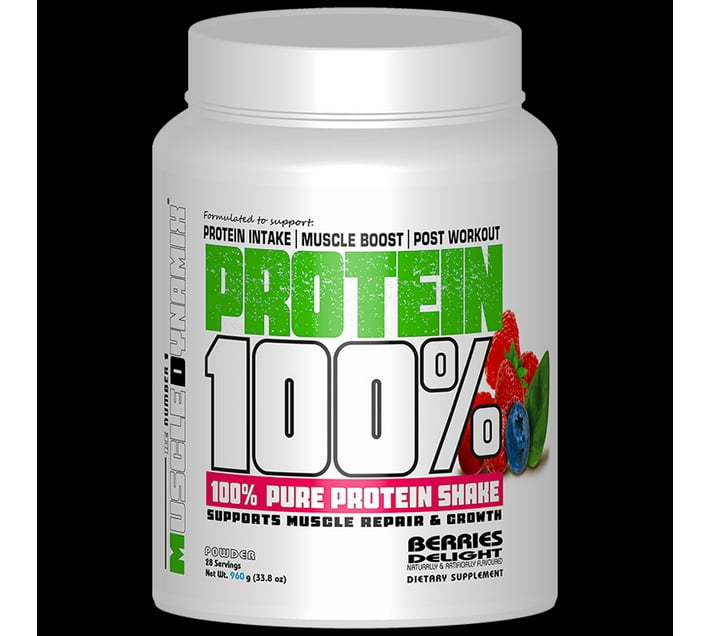 Buy Muscle Dynamix 100% Protein 960g Berries Delight Protein Shake