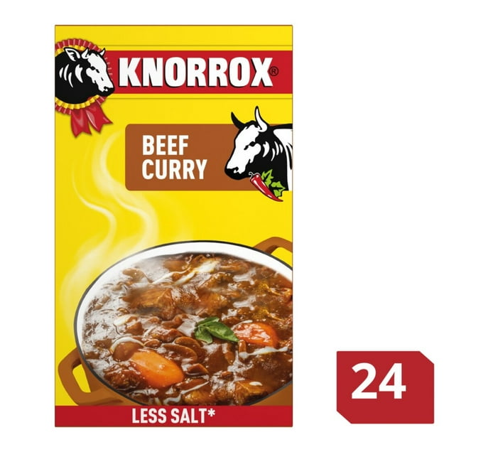 Knorr Stock Cubes Beef Curry (1 x 24's) Makro
