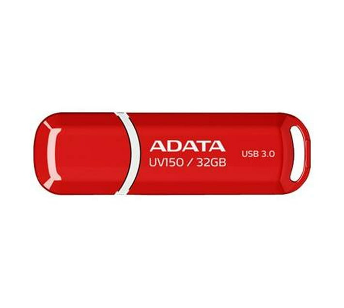 ADATA DashDrive UV150 32GB USB TypeA 3.2 Gen 1 Flash Drive Red AUV150