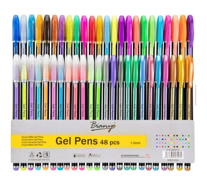 Someone’s in a Makro Bainyo Art 48pc Gel Pen Set Mood