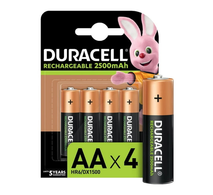 Someone's in a Makro Duracell Rechargeable Batteries 4-Pack Mood