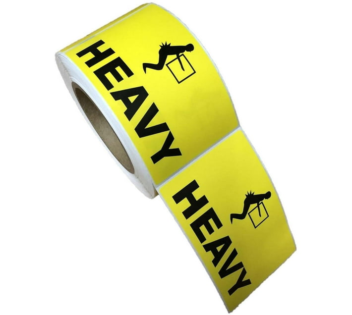 The Clip Label7 Permanent Paper Label (Yellow) Makro