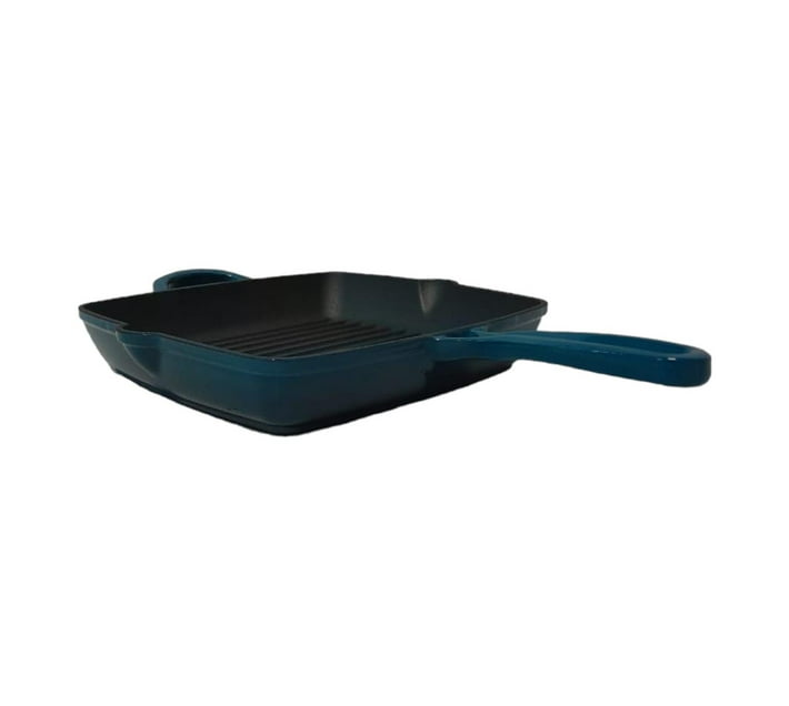 Someone’s in a Makro Sastro 1 Piece 25cm Cast Iron Grill Pan Sage