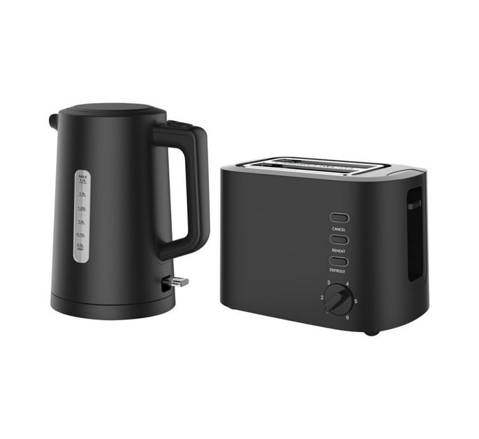 Someone’s in a Makro Swan Black Kettle and Toaster Pack Mood