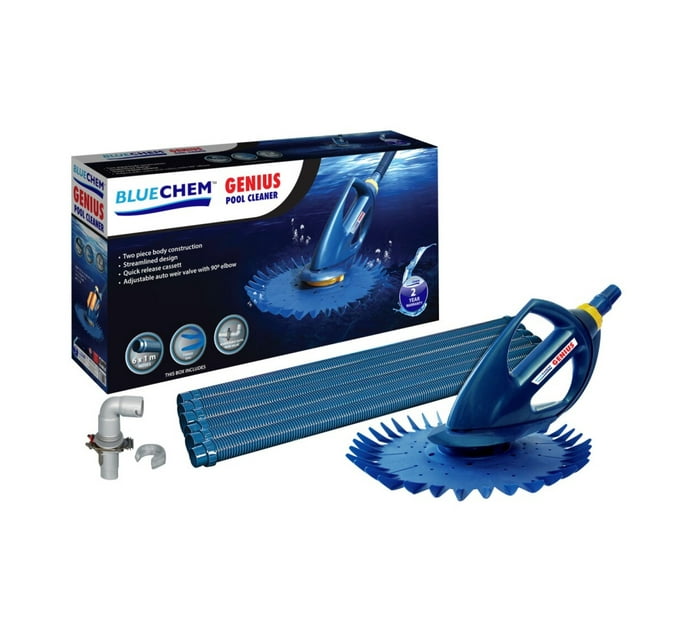 Someone’s in a Makro Bluechem Genius Pool Cleaner Mood