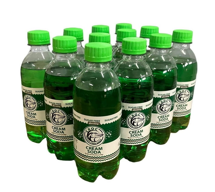 Croc Sugar Free Cream Soda 330ml 12 Pack Makro