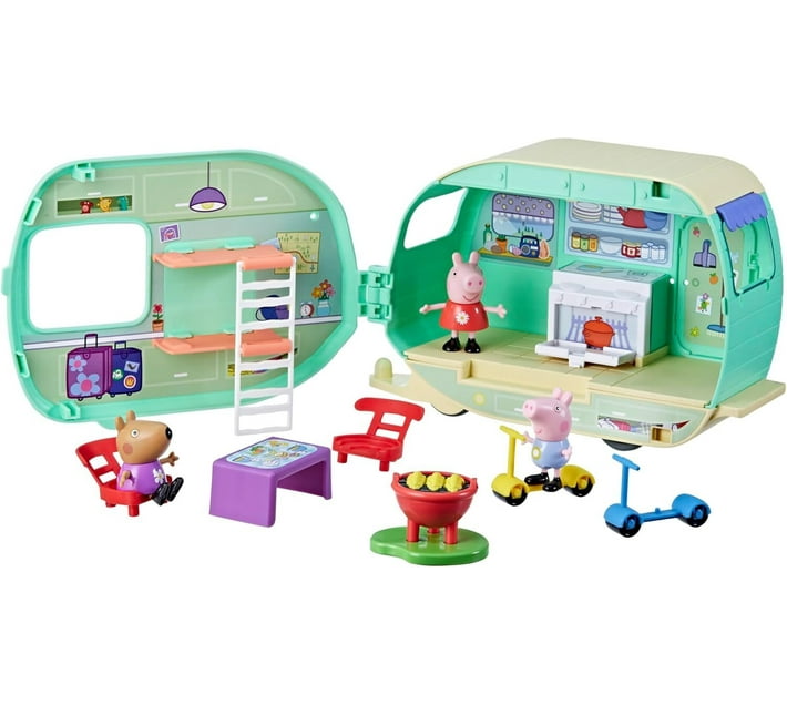 Peppa Pig Peppa Pig Caravan ideal for 3 Year old (Multicolour) Makro