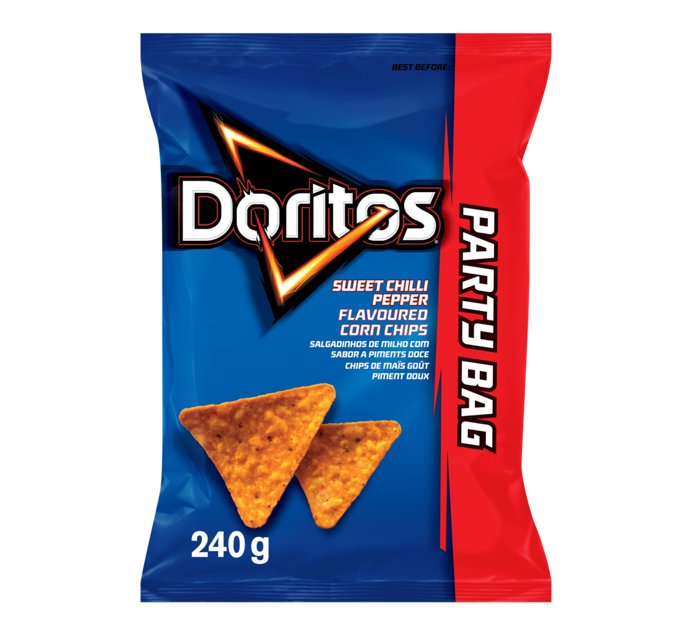 Someone’s in a Makro Doritos Corn Chips Sweet Chilli Pepper (240g) Mood