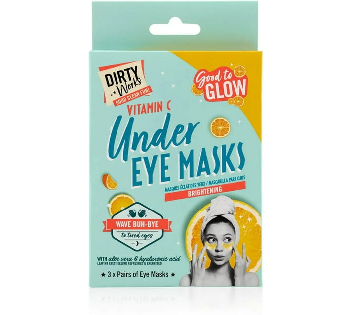 Dirty Works Good to Glow Vitamin C Under Eye Masks (44 g) | Makro