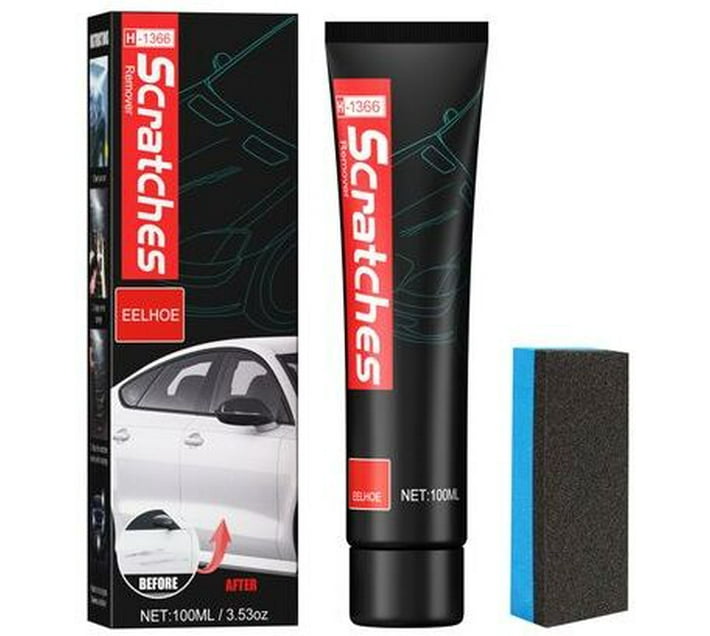 EELHOE Car Scratch Remover Polishing Repair Compound Wax 100ml Scratch