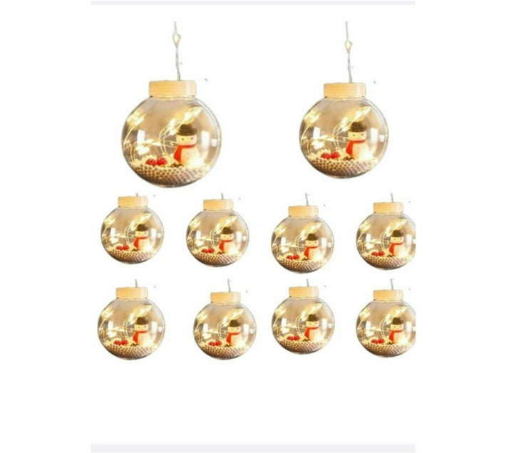 Someone’s in a Makro LED Christmas Bubble String Lights 10 Baubles Mood