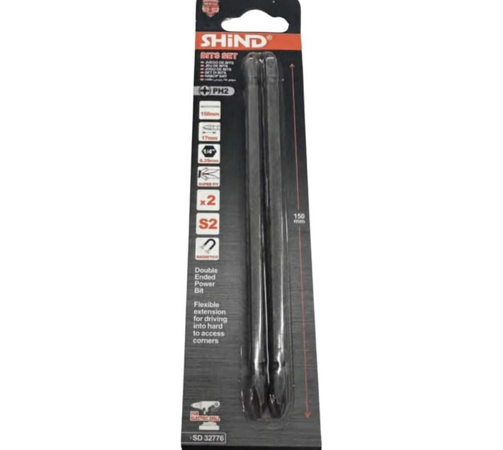 Shind SD32776 Auger Drill Bits Set (Pack of 2) Makro
