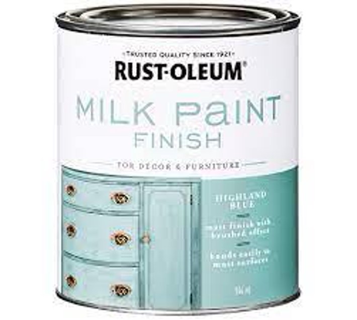 Someone’s in a Makro RustOleum® Milk Paint Finish 946ml Highland blue Mood