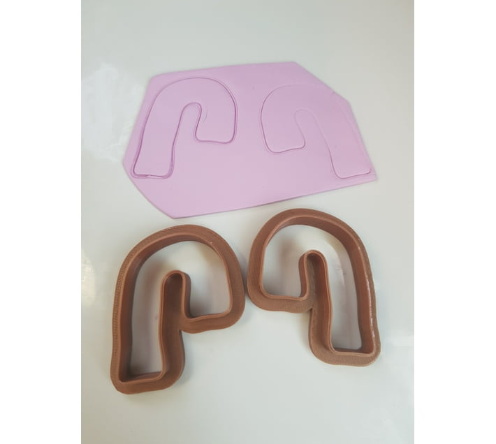 Pretty Little Things Cane 1 (Mirror Image Set) Cookie Cutter Makro