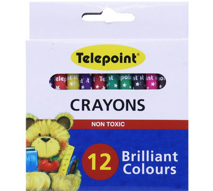 Telepoint Wax Crayons (Multicolour) Makro