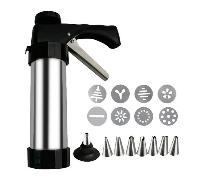 T4U Stainless Steel Cookie Press & Icing Gun Makro