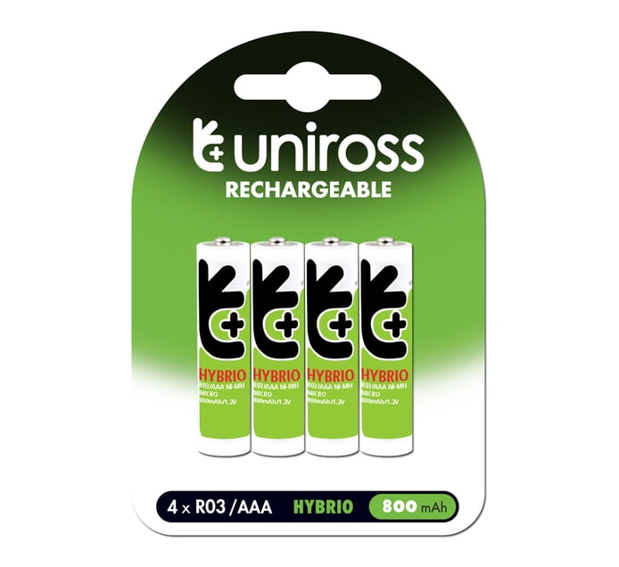 Someone’s in a Makro Uniross 4 Pack AAA Hybrio Rechargeable Batteries Mood