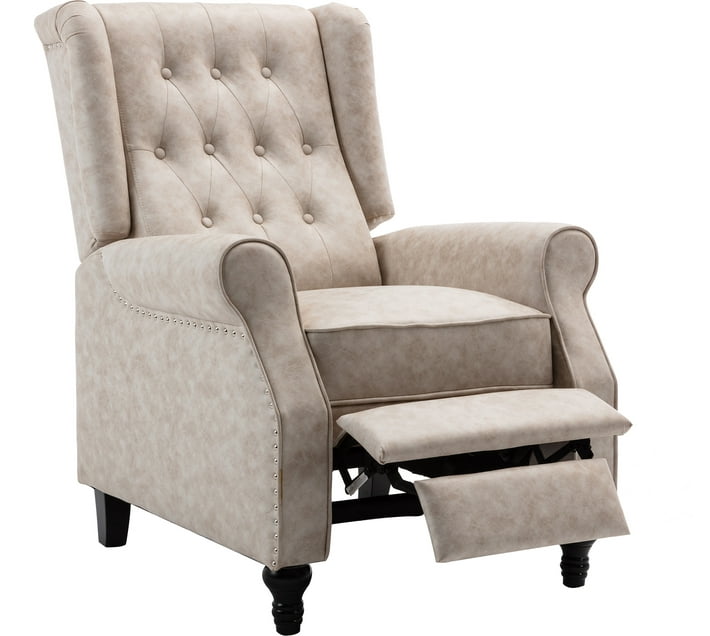 Artisan Furniture Warehouse CRHL2005 BEIGE Leatherette Living Room