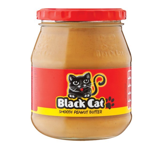 Someone’s in a Makro Black Cat Peanut Butter Smooth (1 x 400G) Mood