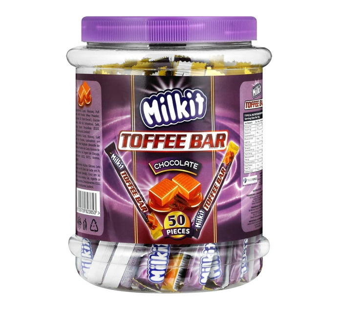 Someone’s in a Makro Milkit Toffee Bar Chocolate (1 x 50's) Mood